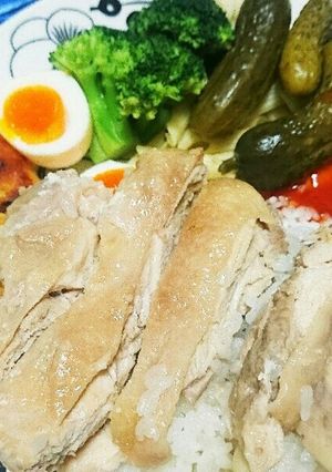スイートチリソースでカオマンガイ ´ω｀-レシピのメイン写真