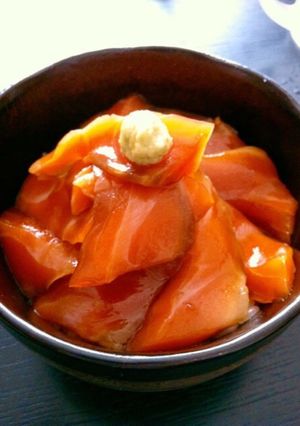 サーモン漬け丼-レシピのメイン写真