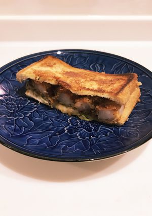❁エビフライホットサンド❁-レシピのメイン写真