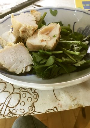 クレソンと鶏肉の一品-レシピのメイン写真