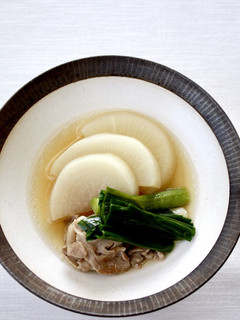 我が家の定番【大根と葉にんにくの薄口煮】-レシピのメイン写真
