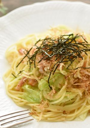 液体塩こうじで春キャベツの和風パスタ☆-レシピのメイン写真