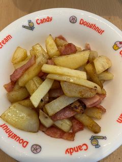 じゃがいもとベーコンのカレー炒め-レシピのメイン写真