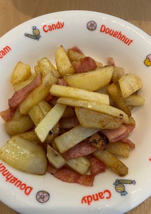 じゃがいもとベーコンのカレー炒め-レシピのメイン写真