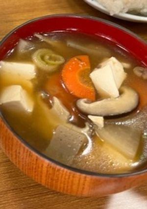 味噌けんちん汁-レシピのメイン写真