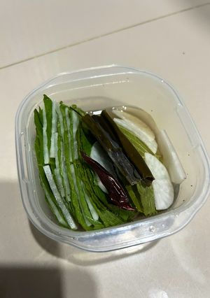えごまと大根の砂糖水漬け？-レシピのメイン写真