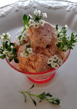 自家製ストロベリーバニラアイスクリーム-レシピのメイン写真