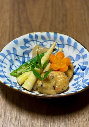 ネマガリダケの煮物-レシピのメイン写真