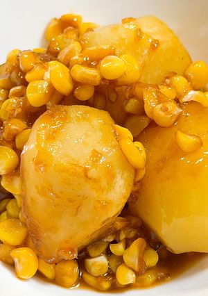 じゃがバターコーンの甘辛炒め-レシピのメイン写真