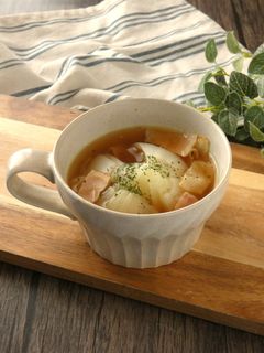 新玉ねぎのスープ-レシピのメイン写真