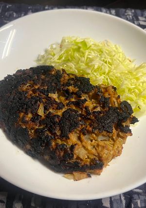 レンコンの和風ハンバーグ-レシピのメイン写真