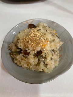 山菜おこわ-レシピのメイン写真