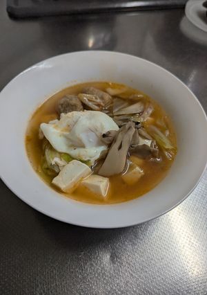 ピリ辛スープ-レシピのメイン写真