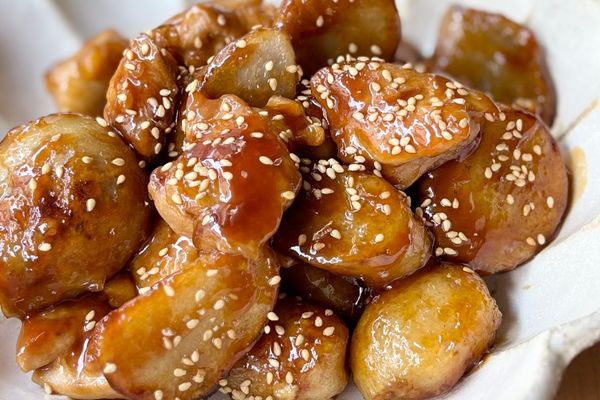もっちり！里芋と鶏肉の甘辛揚げ
