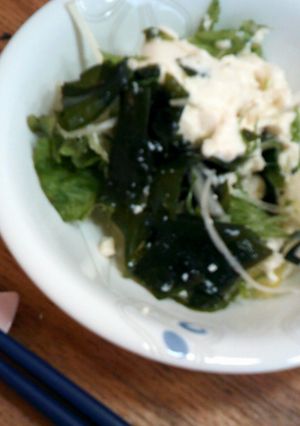歯が痛い時に☆東急ホテルのお豆腐サラダ！-レシピのメイン写真