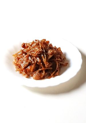 白飯必須☆豚こまとゴボウの甘辛味噌炒め-レシピのメイン写真