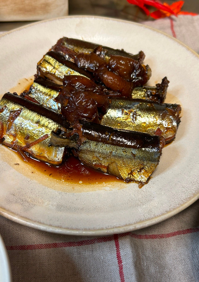 さんまの梅煮-レシピのメイン写真
