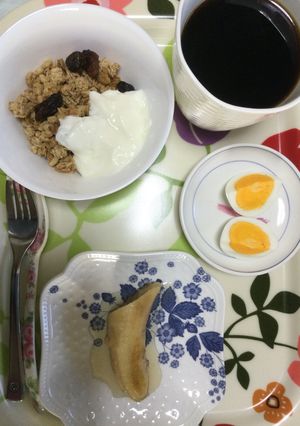 朝食用の焼きバナナ-レシピのメイン写真