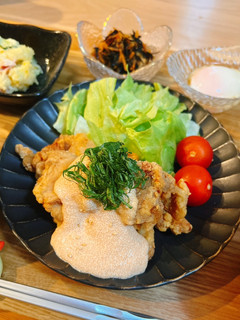 ご飯がすすむ🐾旨辛明太子マヨ唐揚げ-レシピのメイン写真