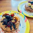 ブランチに☆バナナチョコパンケーキ🍌🍫🥞