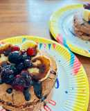 ブランチに☆バナナチョコパンケーキ🍌🍫🥞