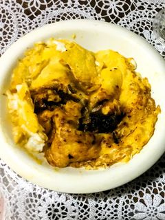 いわしの蒲焼缶でオムレツ・味付け不要-レシピのメイン写真