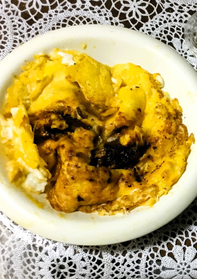 いわしの蒲焼缶でオムレツ・味付け不要-レシピのメイン写真