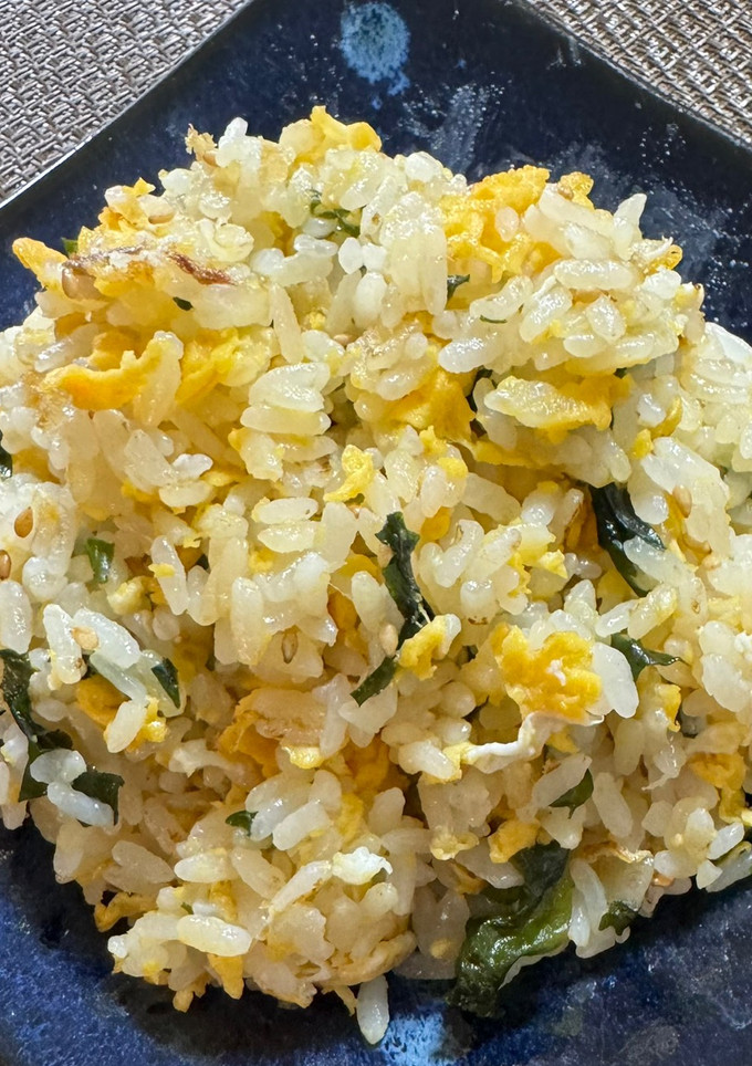 あの給食給食で人気の…風、わかめ炒飯-レシピのメイン写真