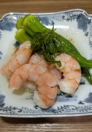海老とオクラの梅びたし-レシピのメイン写真