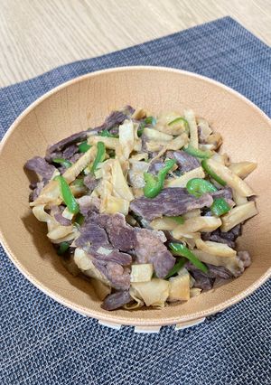 ピーマンとたけのこの青椒肉絲-レシピのメイン写真