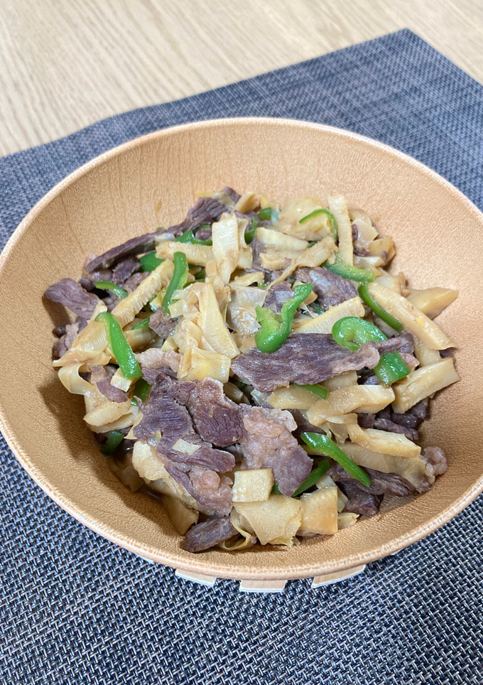 ピーマンとたけのこの青椒肉絲-レシピのメイン写真