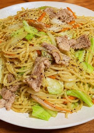 濃いめの塩焼きそば-レシピのメイン写真