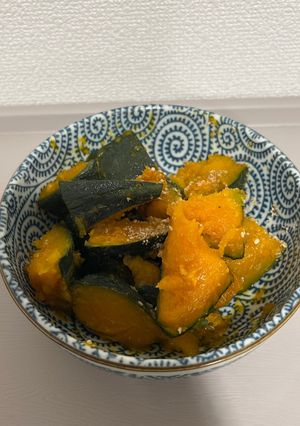 かぼちゃの胡麻味噌あえ￼-レシピのメイン写真
