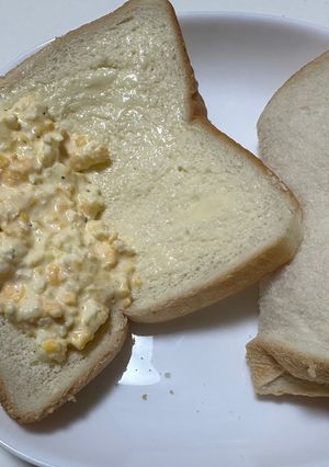 卵食パンの卵-レシピのメイン写真