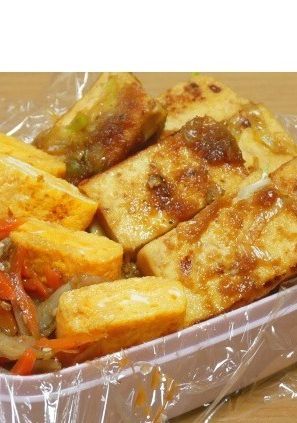 豆腐ステーキ丼弁当-レシピのメイン写真