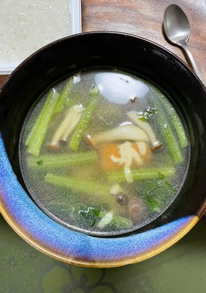簡単！ズボラ飯！チーズコンソメスープ-レシピのメイン写真