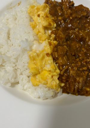 レンジでキーマカレー-レシピのメイン写真