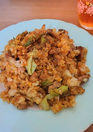 辛くないカレーピラフ風-レシピのメイン写真