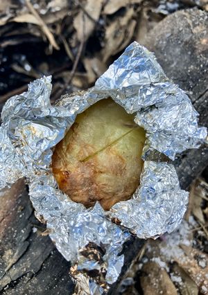 簡単じゃがいものホイル焼き　キャンプ飯-レシピのメイン写真