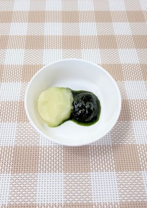 【離乳食初期】じゃが芋と小松菜のマッシュ-レシピのメイン写真