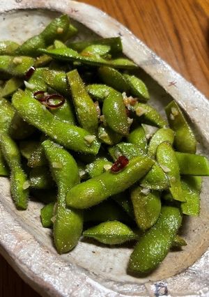 エダマメペペロンチーノ-レシピのメイン写真