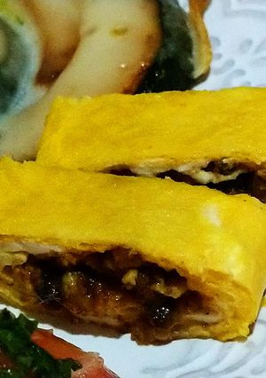 牛たんしぐれの卵焼き-レシピのメイン写真