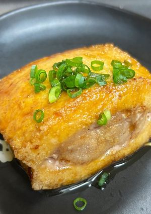 厚揚げ豚チーズサンド-レシピのメイン写真