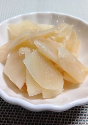 優しい甘さの新生姜の甘酢漬-レシピのメイン写真