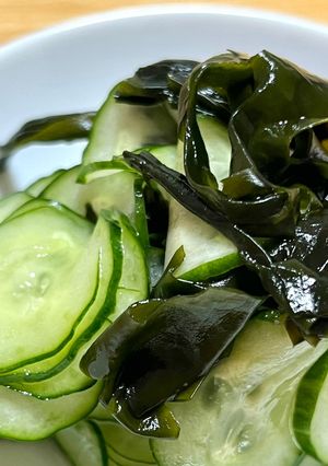 きゅうりとわかめの酢の物-レシピのメイン写真