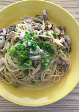 きのこのスパゲッティ味噌味-レシピのメイン写真