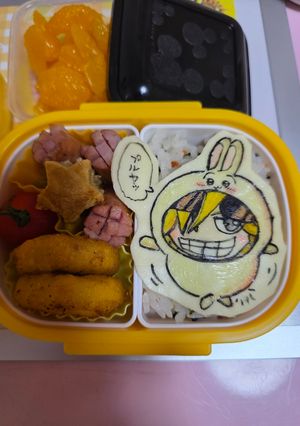 ちいかわうさぎこーた弁当〜♪-レシピのメイン写真