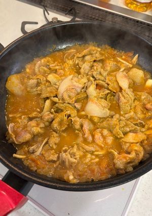 簡単ポークビンダルー-レシピのメイン写真