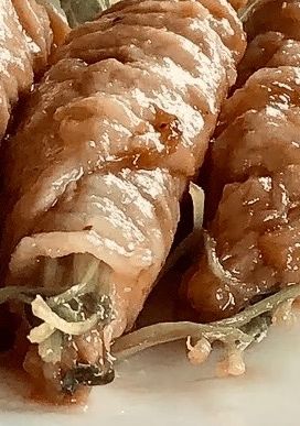 豚バラ えのき 豆苗のレンジ蒸し-レシピのメイン写真