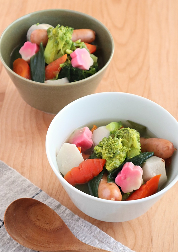 【野菜不足解消に】京野菜の和風ポトフ-レシピのメイン写真